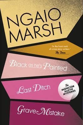 Black as He's Painted / Last Ditch / Grave Mistake book cover