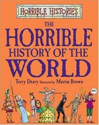 The Horrible History of the World book cover