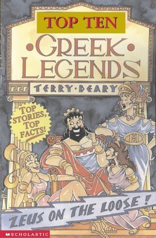 Top Ten Greek Legends book cover
