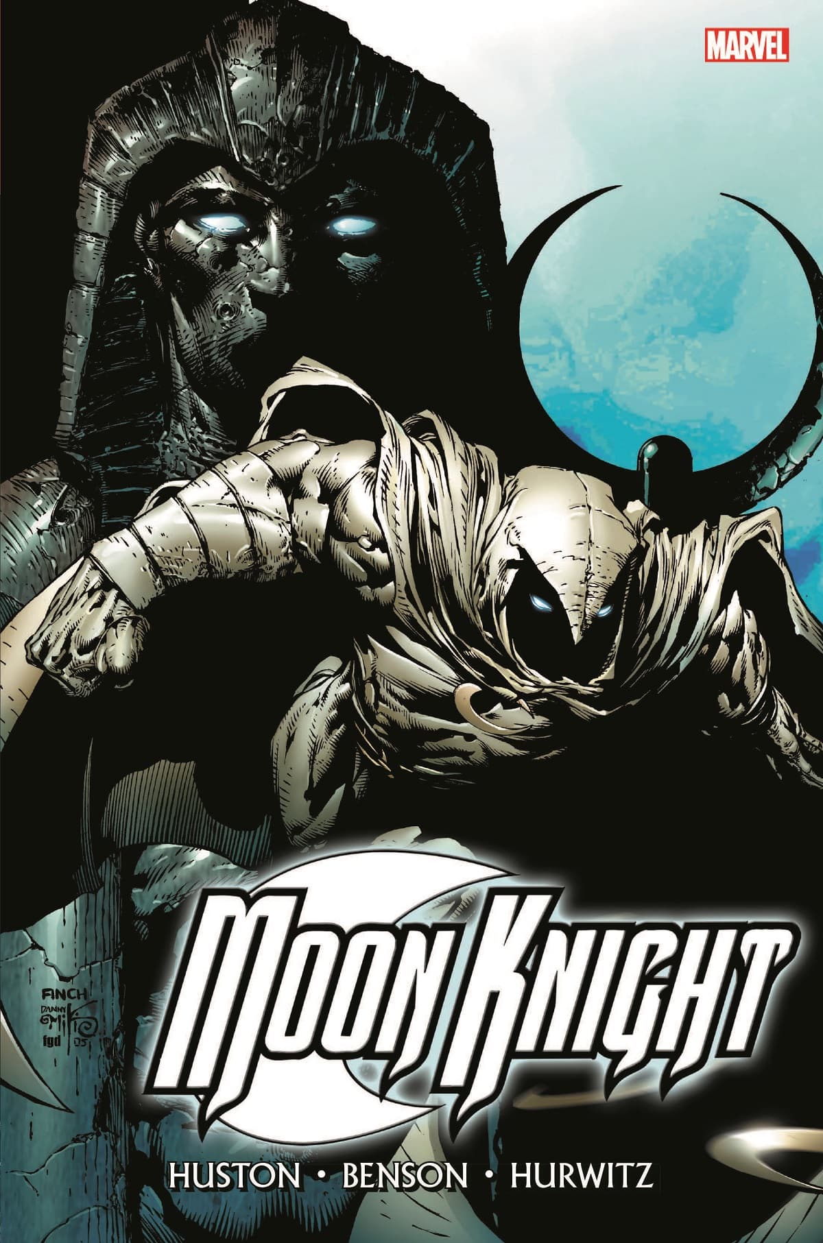Moon Knight by Huston, Benson & Hurwitz Omnibus book cover