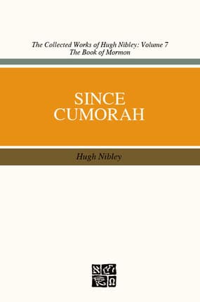 Since Cumorah book cover