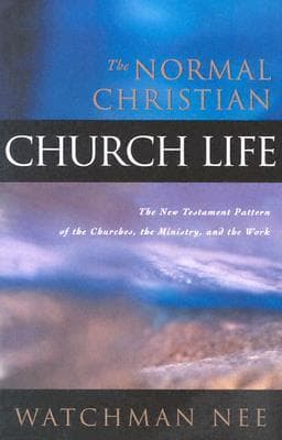 The Normal Christian Church Life book cover