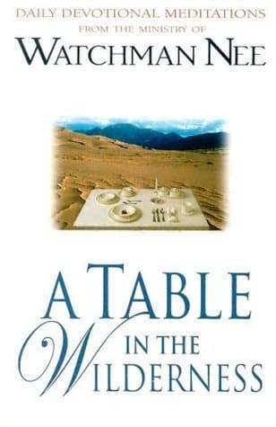 A Table in the Wilderness book cover