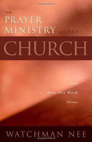 The Prayer Ministry of the Church book cover
