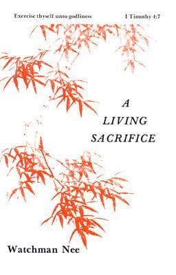 A Living Sacrifice book cover