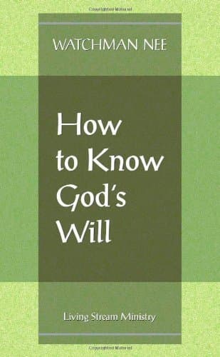How to Know God's Will book cover
