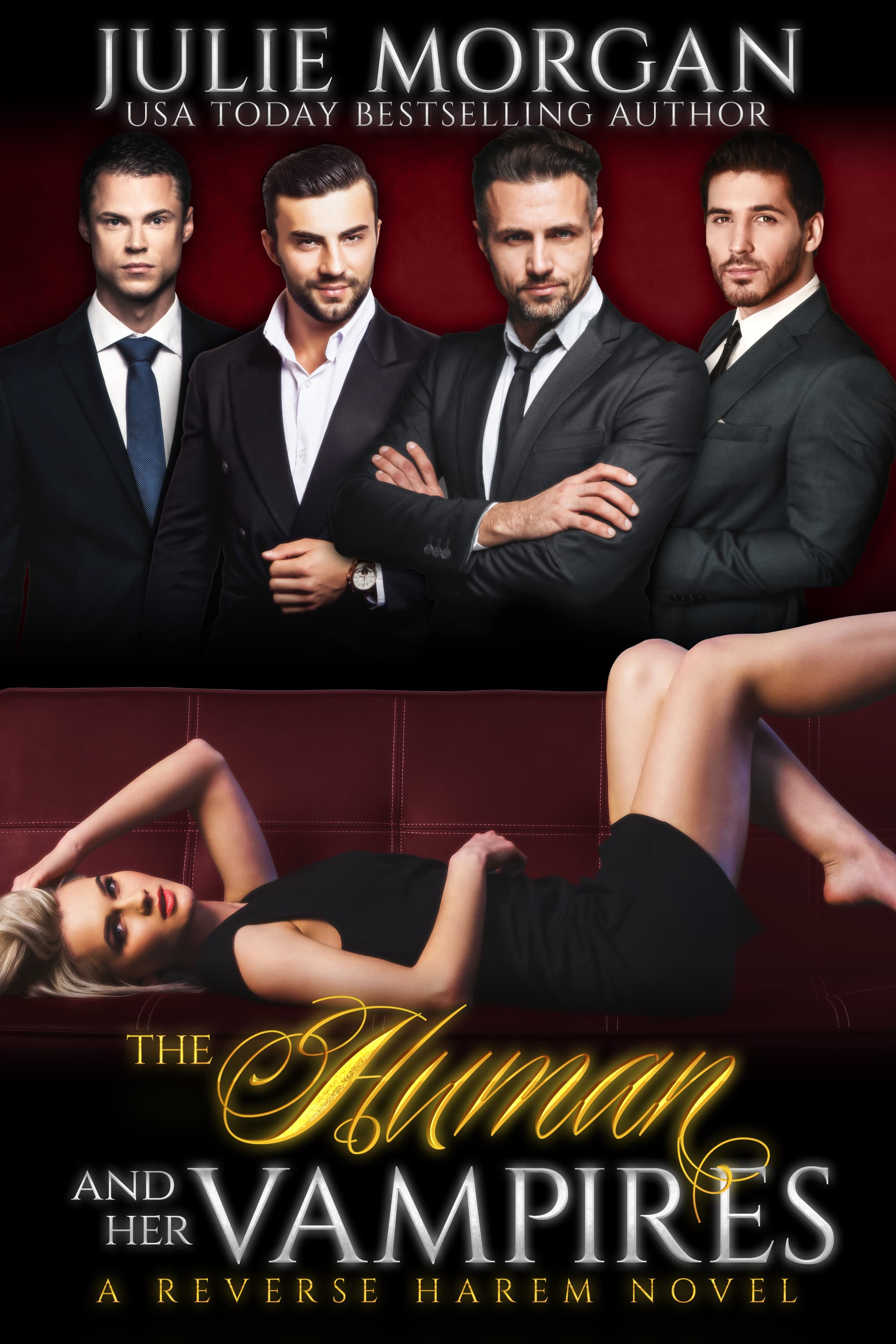 The Human and Her Vampires book cover