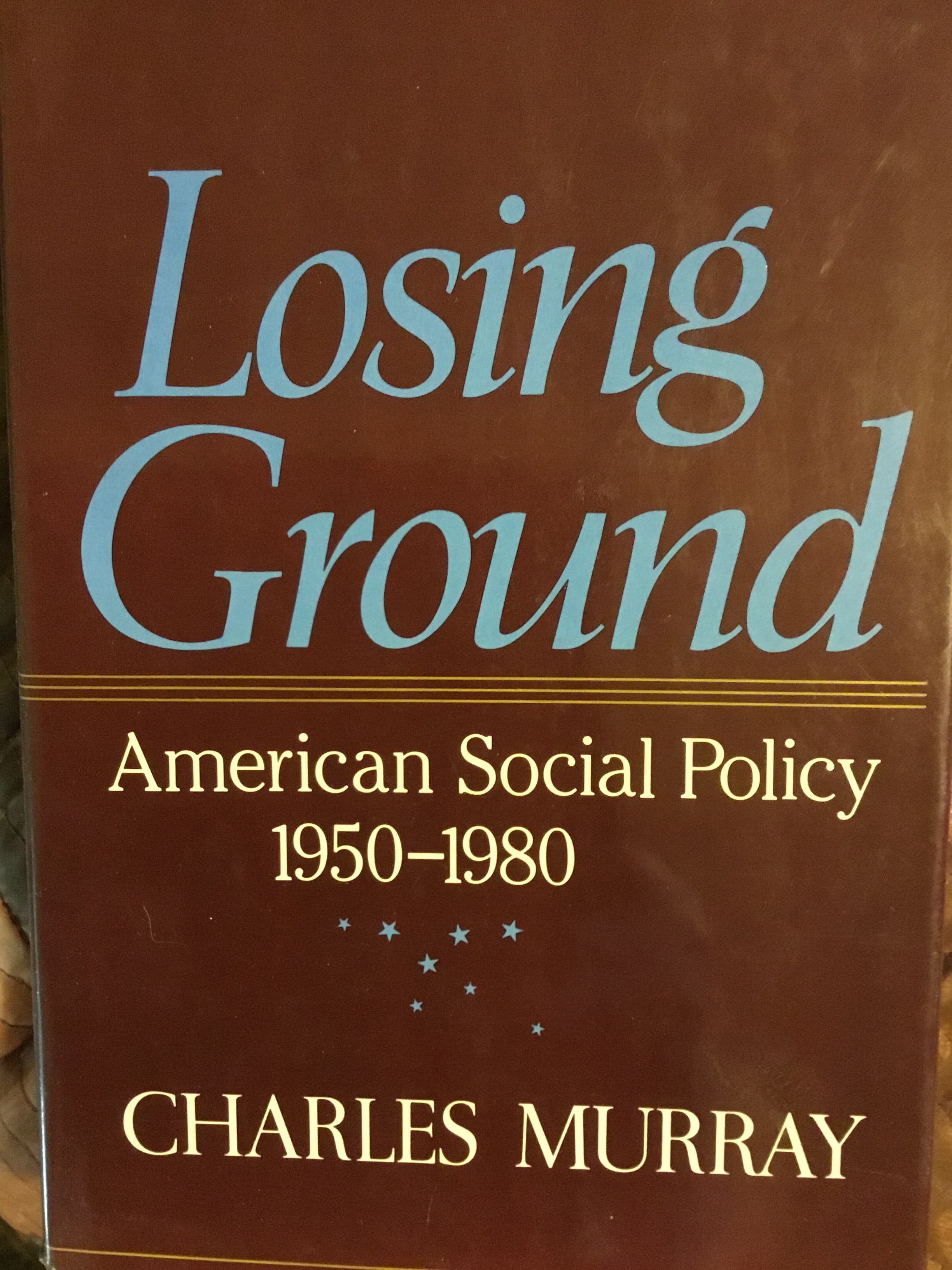 Losing Ground: American Social Policy, 1950-1980 book cover
