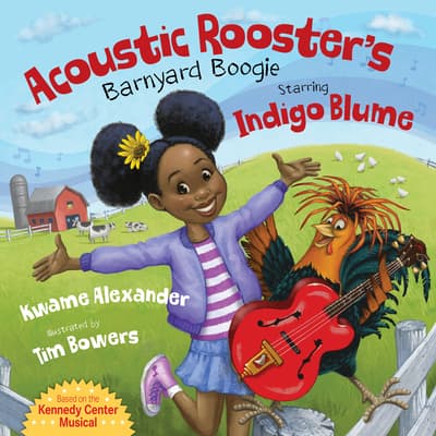 Acoustic Rooster's Barnyard Boogie Starring Indigo Blume book cover