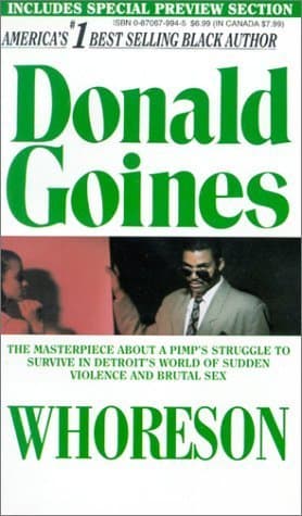 Whoreson: The Story of a Ghetto Pimp book cover