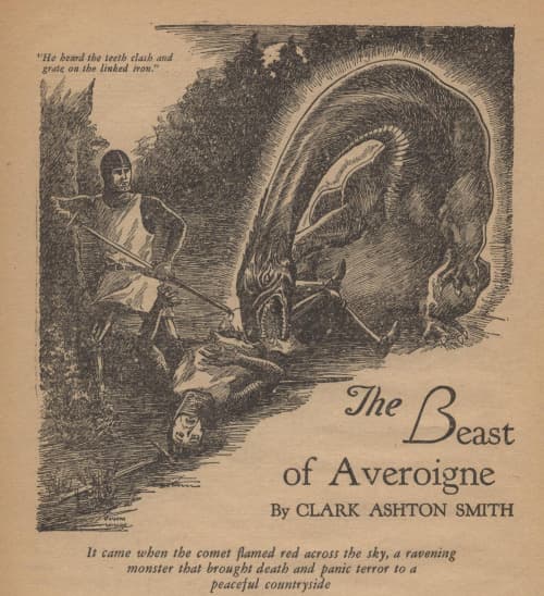 The Beast Of Averoigne book cover