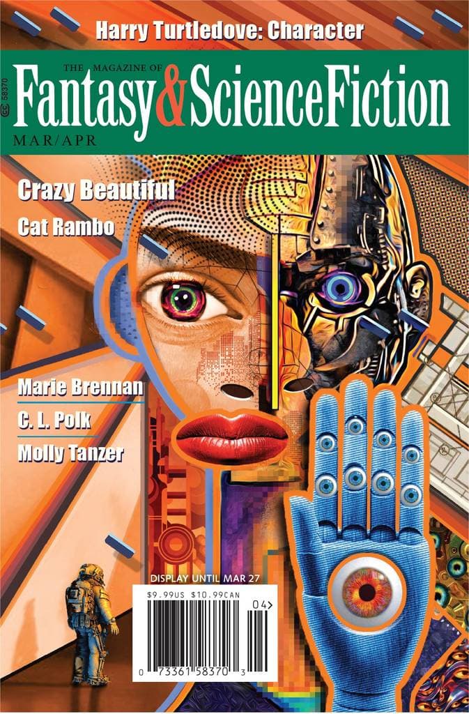 The Magazine of Fantasy & Science Fiction, Vol. 140, Nos. 3 & 4, March/April 2021 book cover