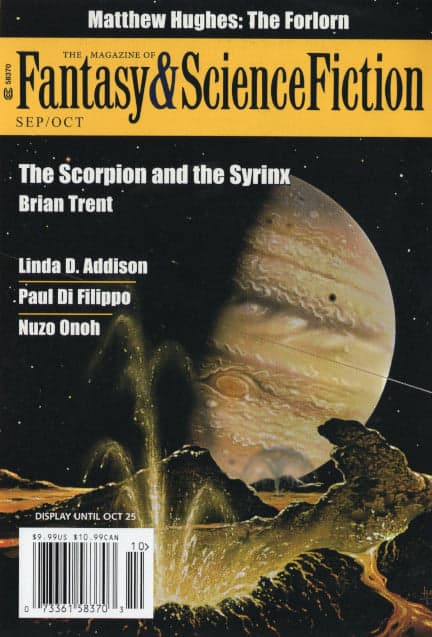 The Magazine of Fantasy & Science Fiction, Vol. 141, Nos. 3 & 4, September/October 2021 book cover