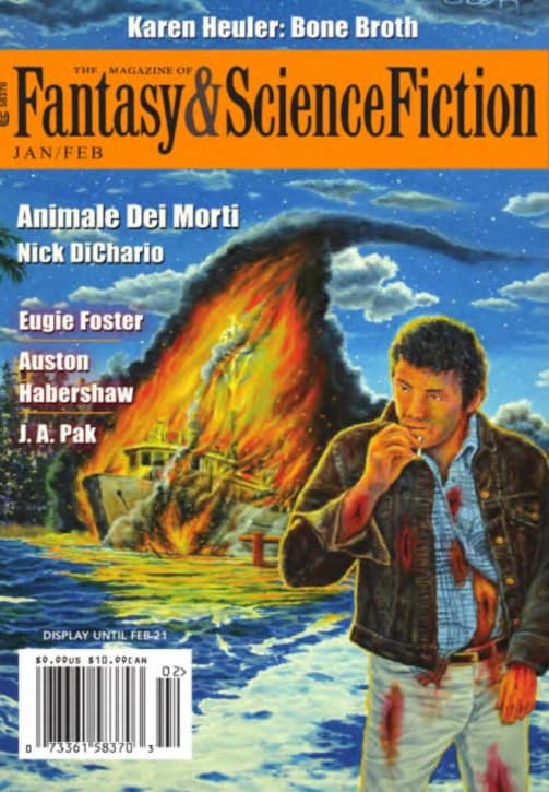 The Magazine of Fantasy & Science Fiction, Vol. 142, Nos. 1 & 2, January/February 2022 book cover