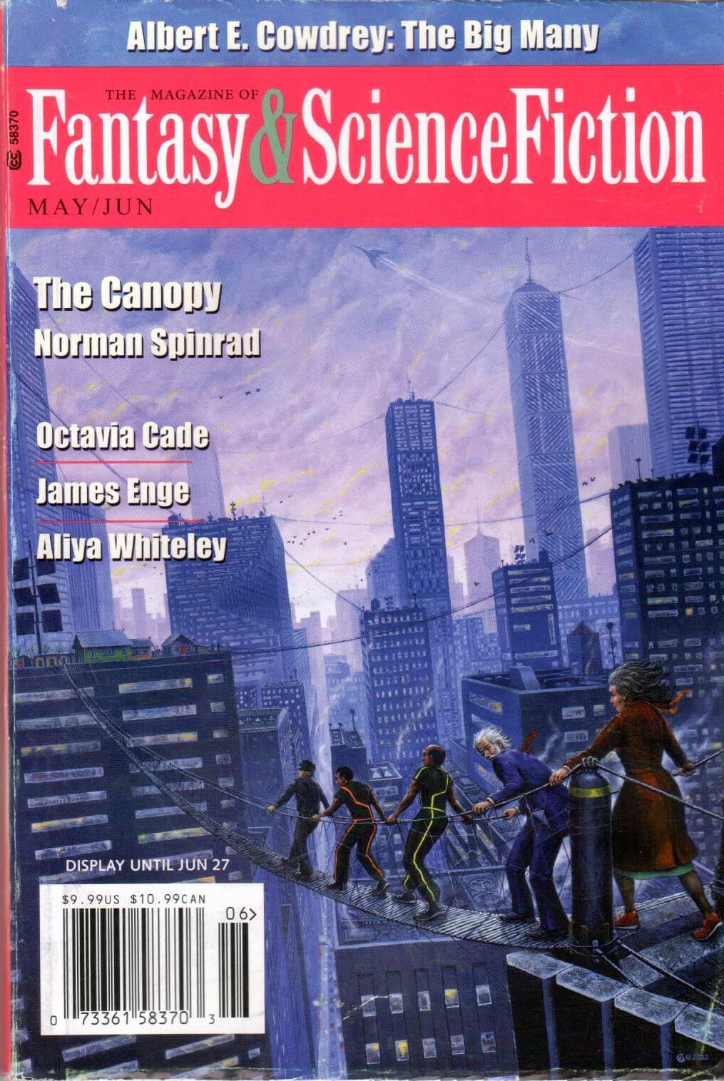 The Magazine of Fantasy & Science Fiction, Vol. 142, Nos. 5 & 6, May/June 2022 book cover