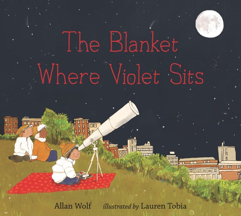 The Blanket Where Violet Sits book cover