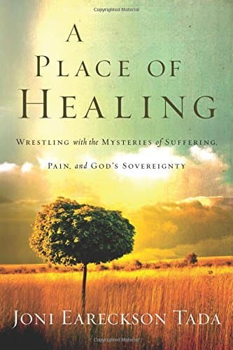 A Place of Healing: Wrestling with the Mysteries of Suffering, Pain, and God's Sovereignty book cover