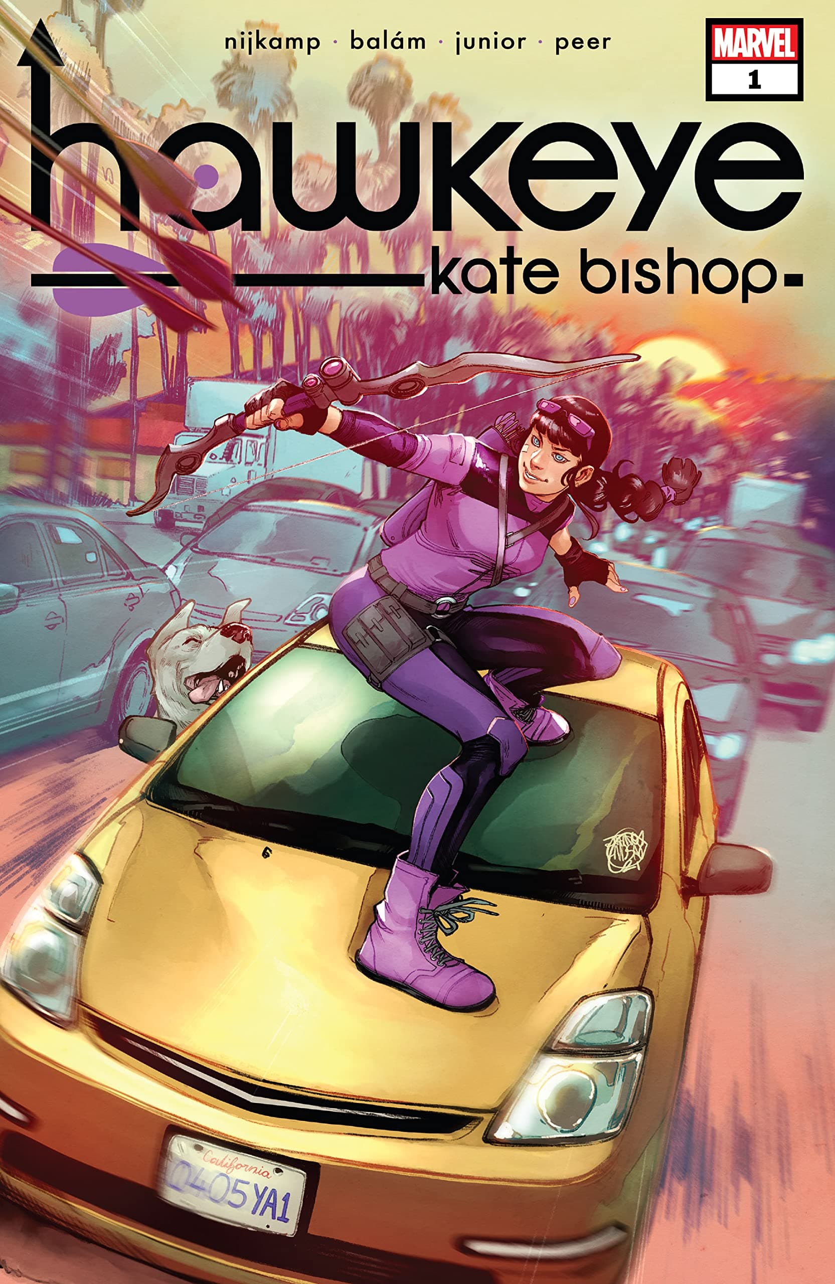 Hawkeye: Kate Bishop (2021-2022) #1 book cover