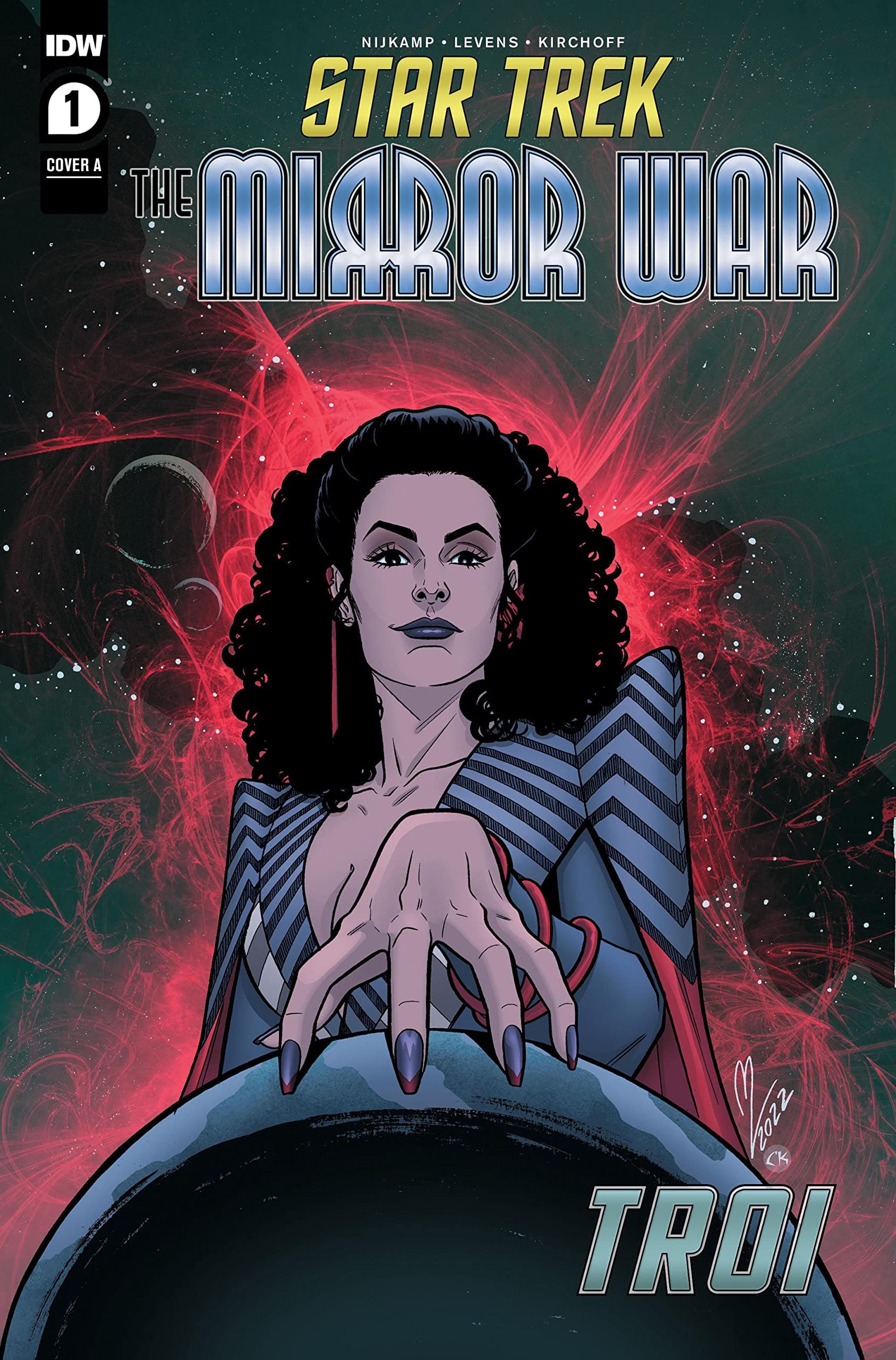 Star Trek: The Mirror War—Troi (Star Trek: The Mirror War book cover