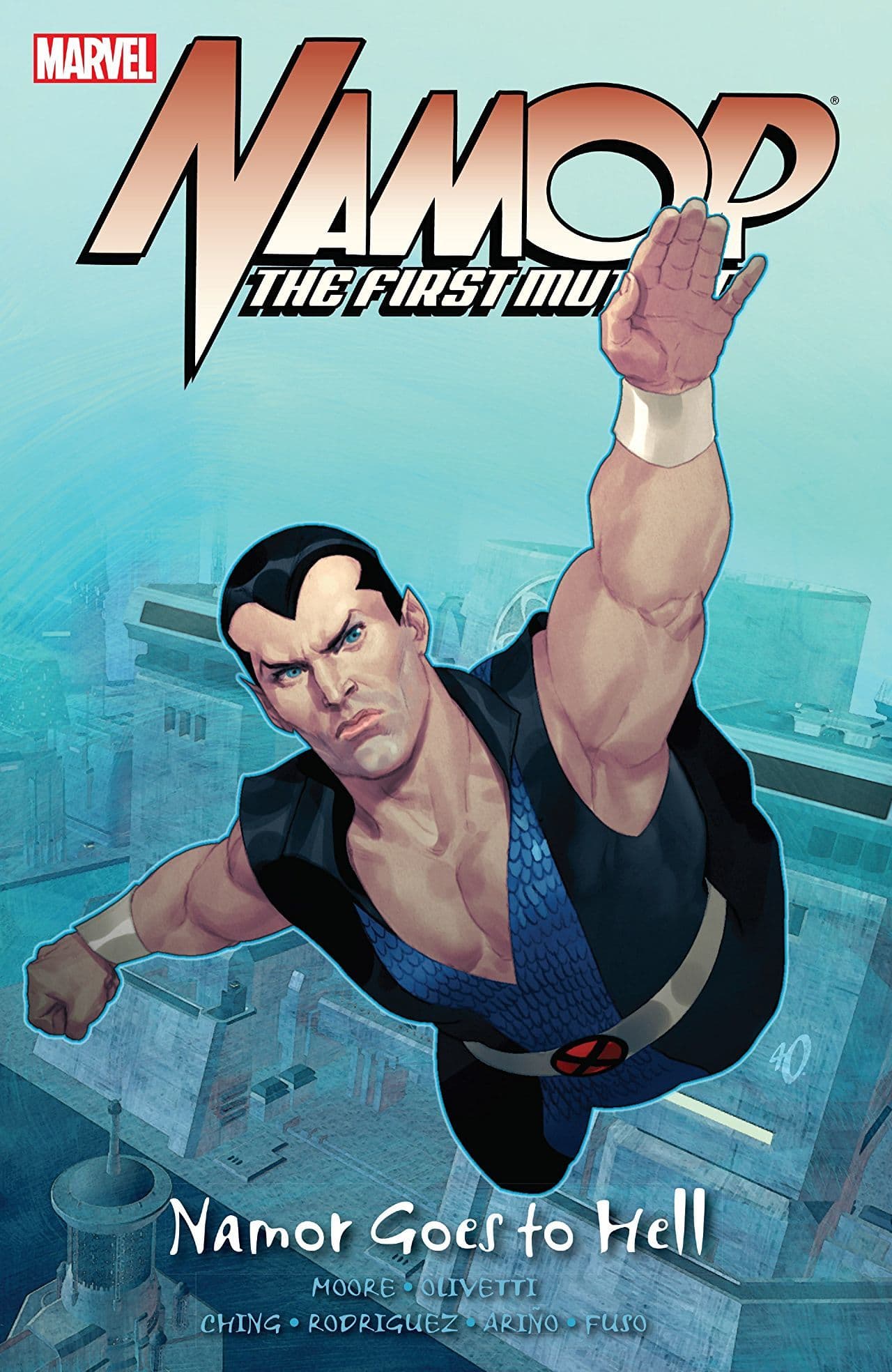 Namor: The First Mutant, Vol. 2: Namor Goes to Hell book cover