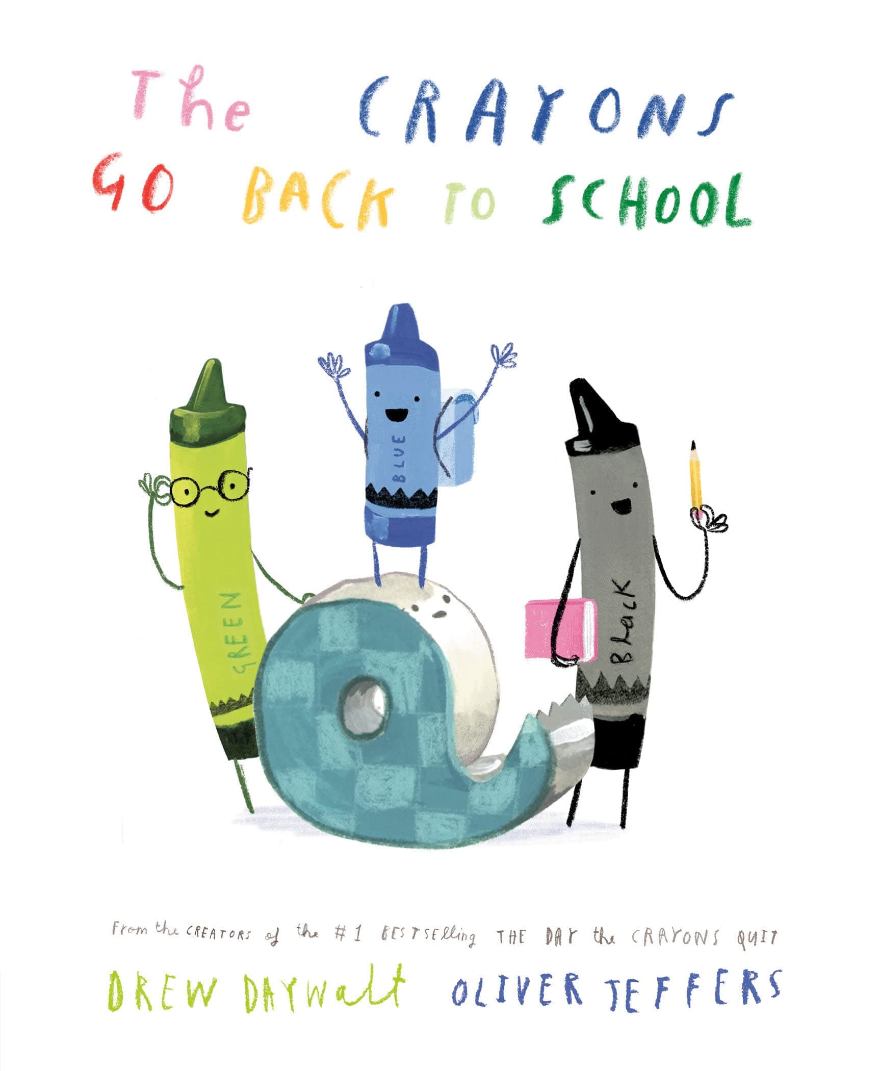 The Crayons Go Back to School book cover