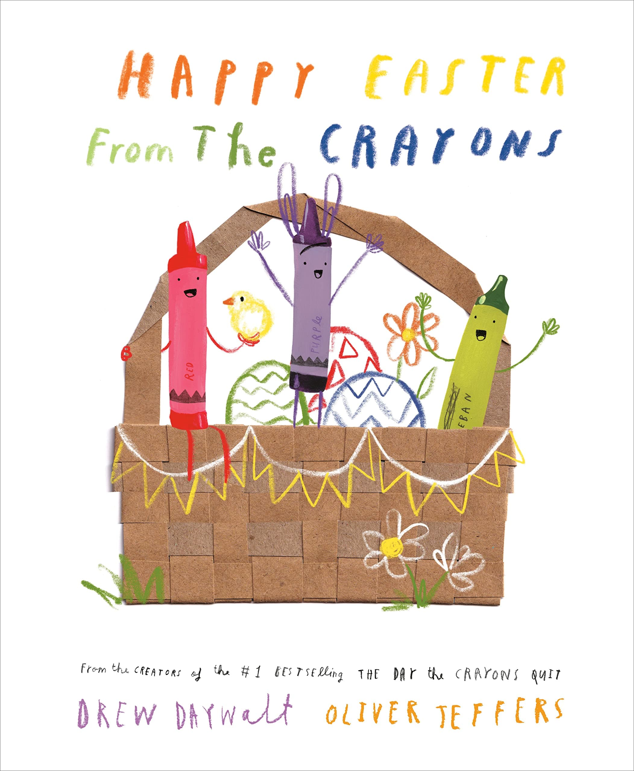 Happy Easter from the Crayons book cover