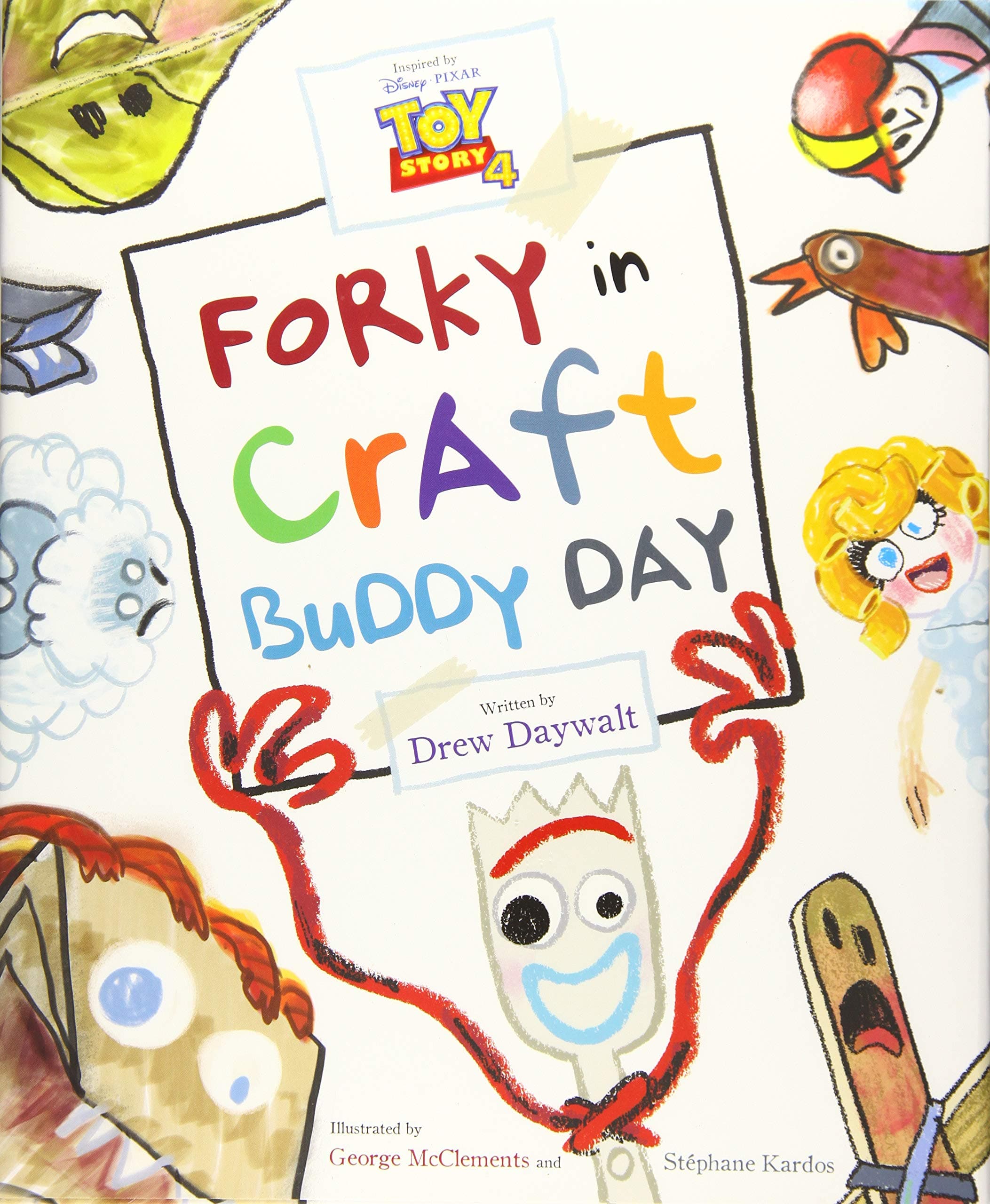 Toy Story 4: Forky in Craft Buddy Day book cover