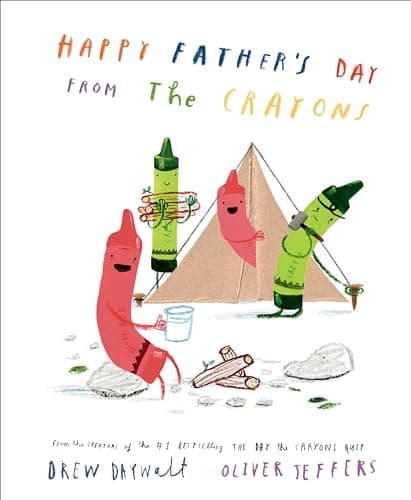 Happy Father's Day from the Crayons book cover
