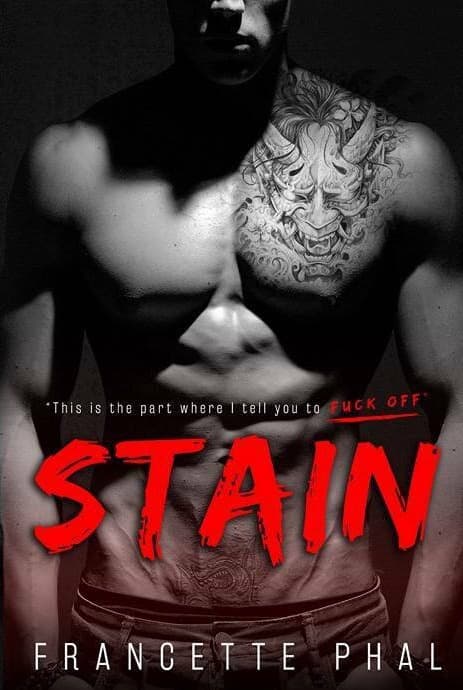 Stain book cover