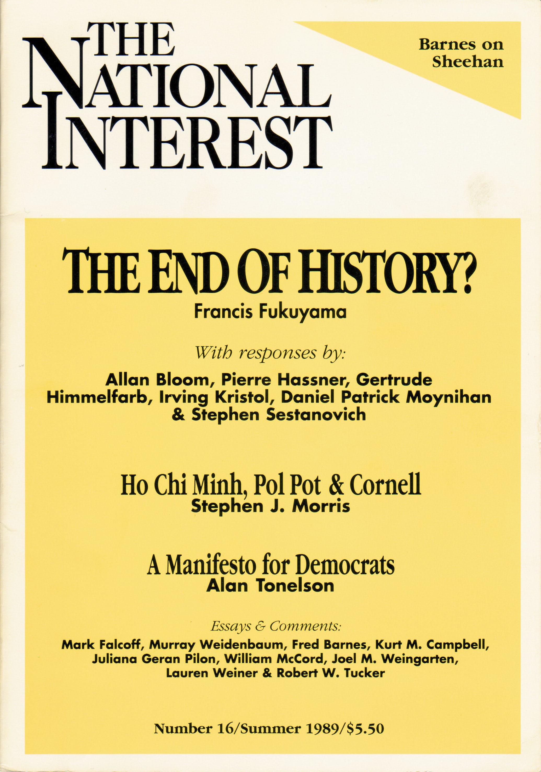 The End of History? book cover