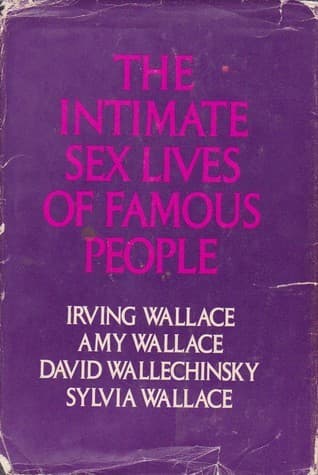The Intimate Sex Lives of Famous People book cover