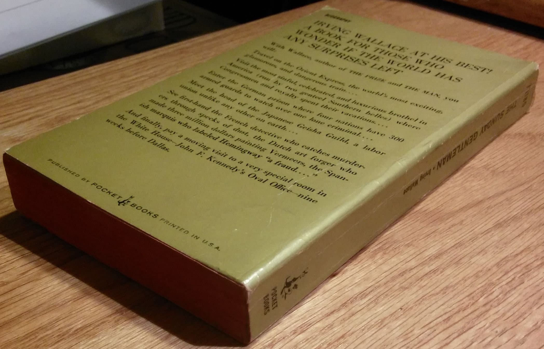 SUNDAY GENTLEMAN book cover