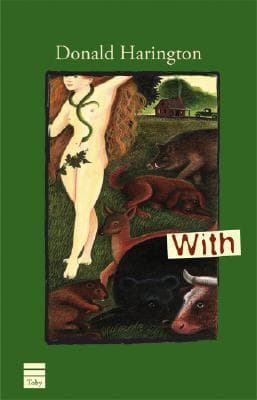 With book cover