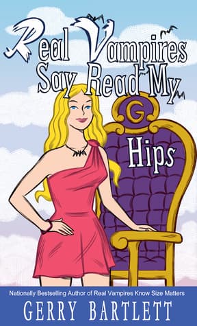 Real Vampires Say Read My Hips book cover