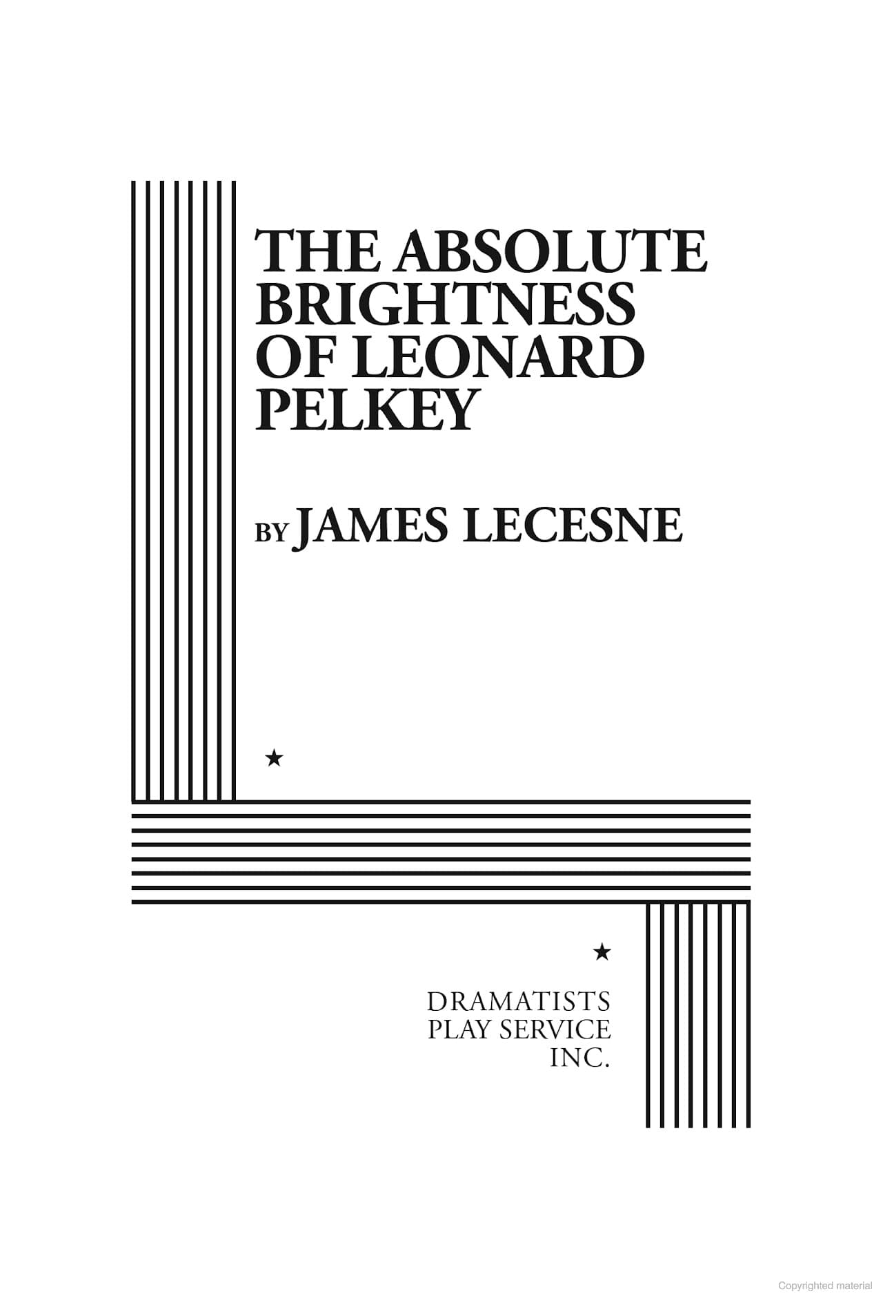 The Absolute Brightness of Leonard Pelkey book cover