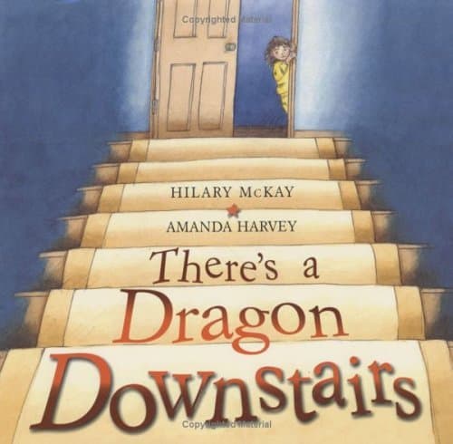 There's a Dragon Downstairs book cover