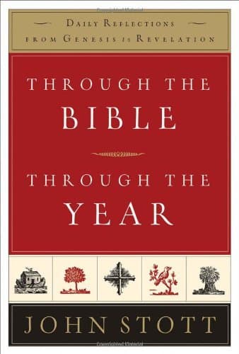 THROUGH THE BIBLE, THROUGH THE YEAR: Daily Reflections From Genesis To Revelation book cover