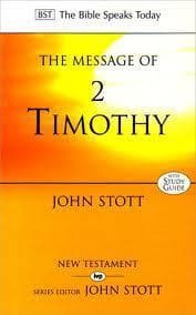 The Message Of 2 Timothy book cover