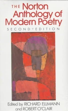 Norton Anthology of Modern Poetry book cover