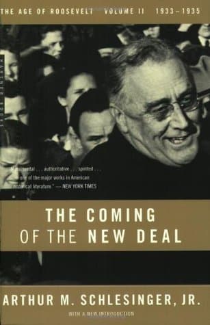 The Coming of the New Deal 1933-35 book cover