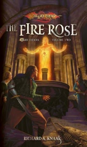 The Fire Rose book cover
