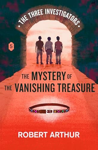 The Mystery of the Vanishing Treasure book cover