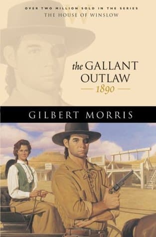 The Gallant Outlaw: 1890 book cover