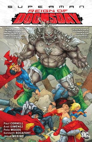 Superman Reign Of Doomsday Hc book cover