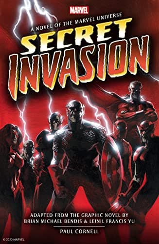 Marvel's Secret Invasion Prose Novel book cover