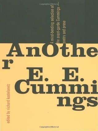 AnOther E.E. Cummings book cover