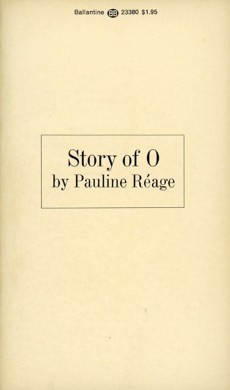 Histoire d'O | Story of O book cover