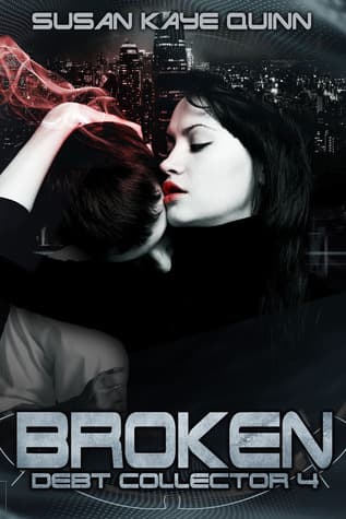 Broken book cover