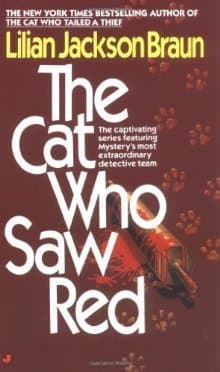 The Cat Who Saw Red book cover
