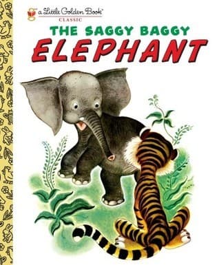 The Saggy Baggy Elephant book cover